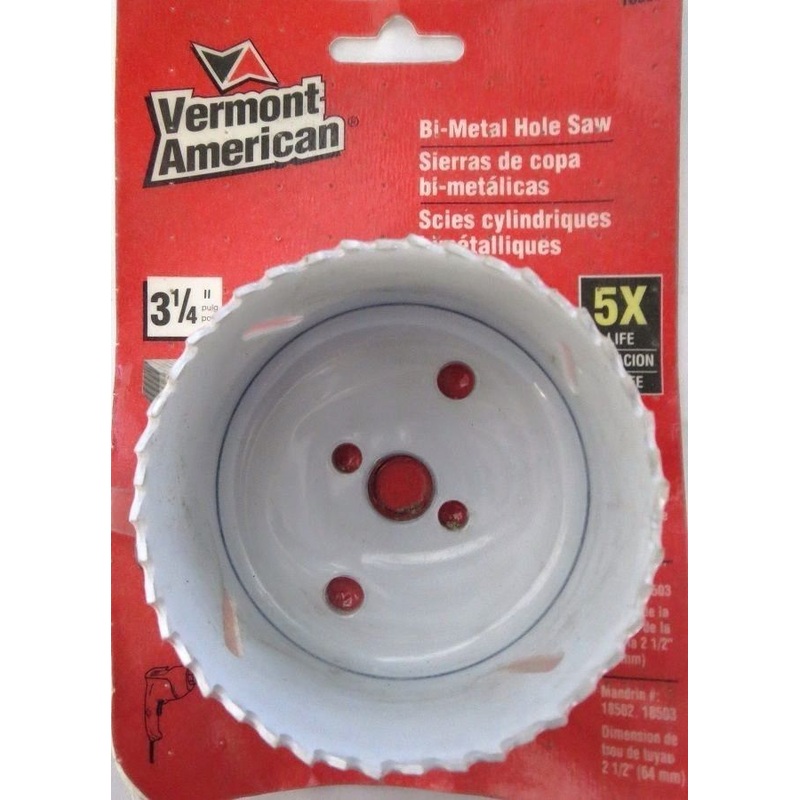 Vermont American 18552 3-1/4" Bi-metal Hole Saw
