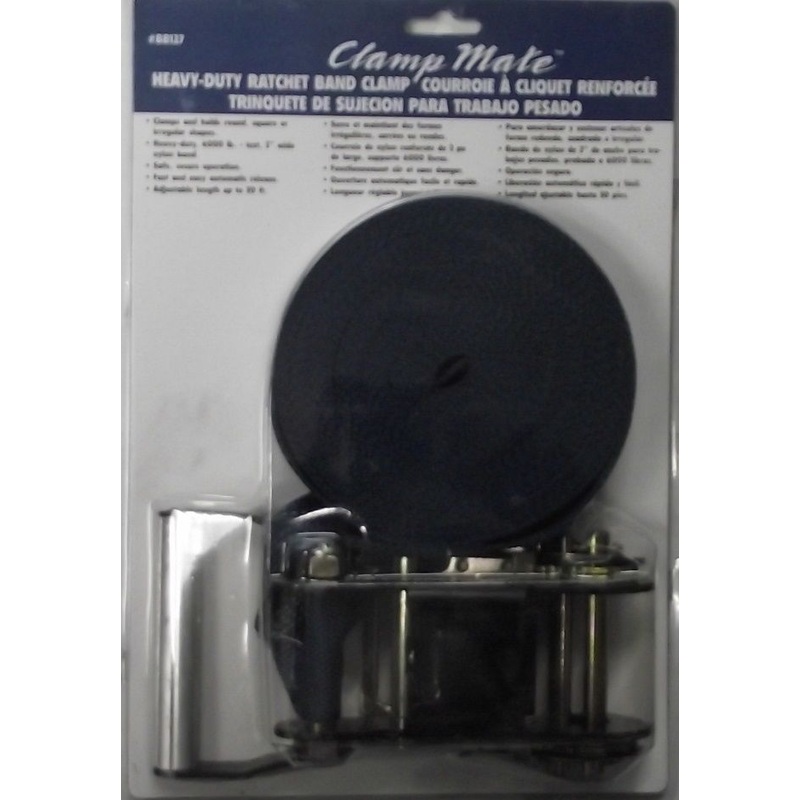 Adjustable Clamp Mate 88127 30' Heavy Duty Ratchet Band Clamp