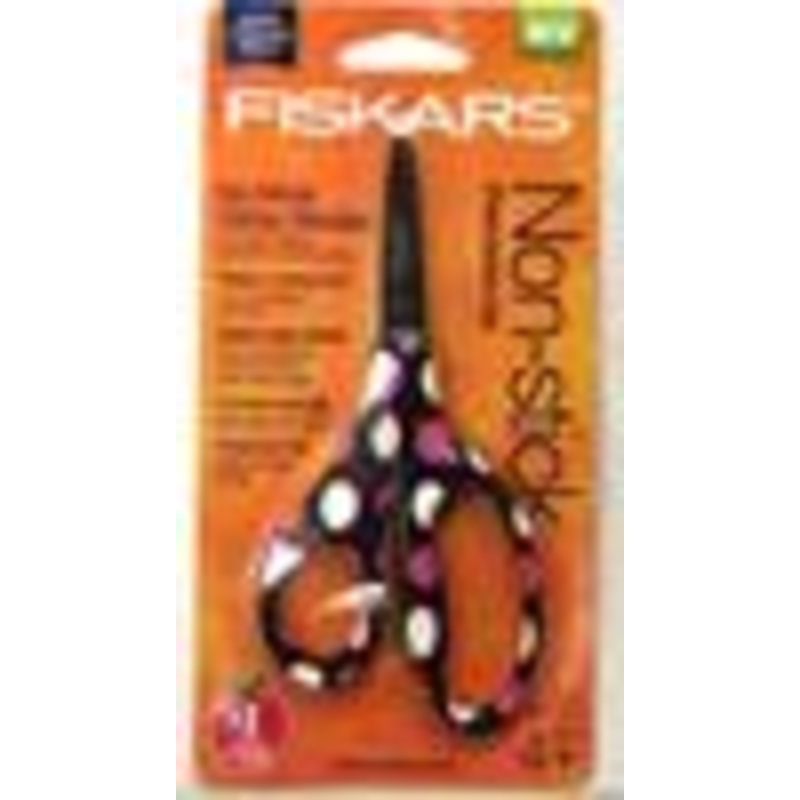 Fiskars 124302 5" Designer Precision-tip Kids Scissors Color Received May Vary