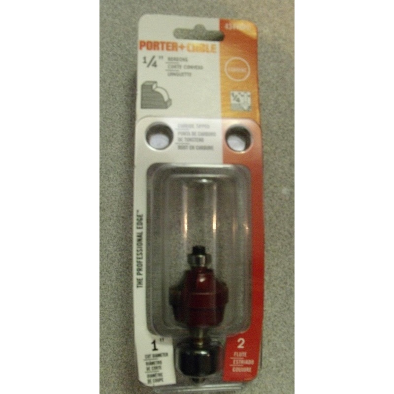 Porter Cable 43410PC 1/4 inch Beading Router Bit 1/4" Shank