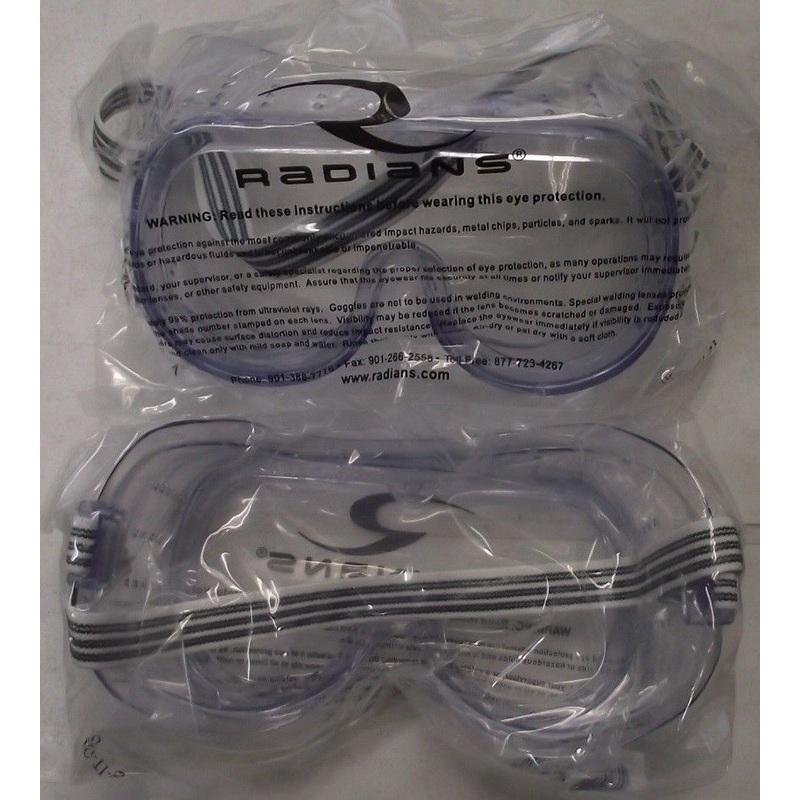 Radians GOG-TI-23 Radians Ggp Junior Goggle Perforated 2pcs