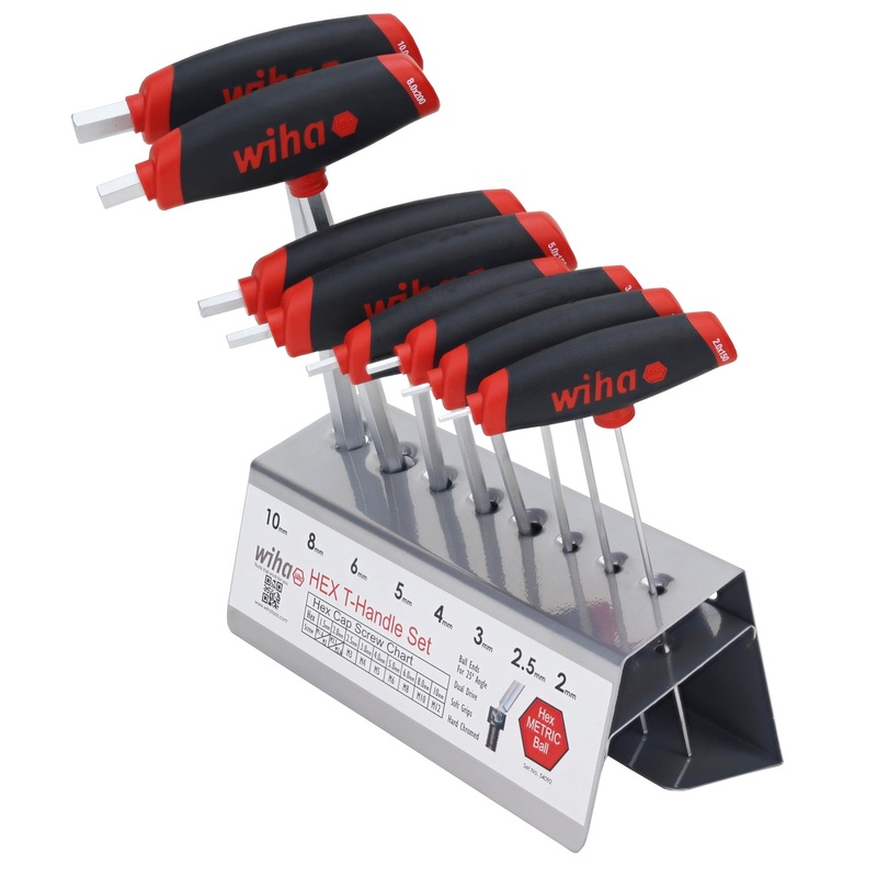 8 Piece SoftGrip Dual Drive Metric T-Handle Set