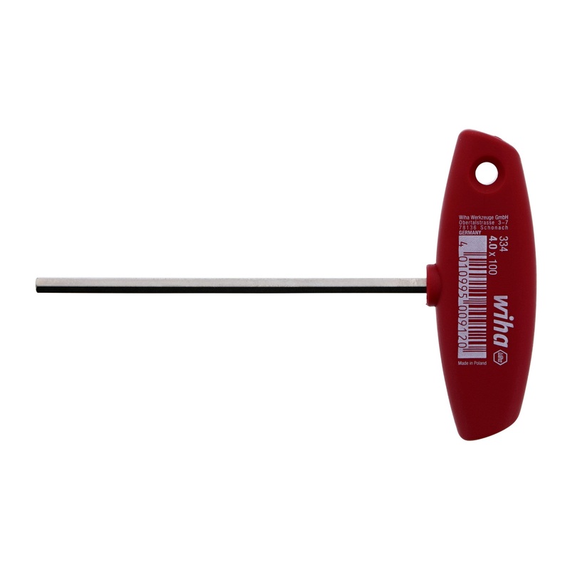 Classic Grip Hex Metric T-Handle 4.0mm