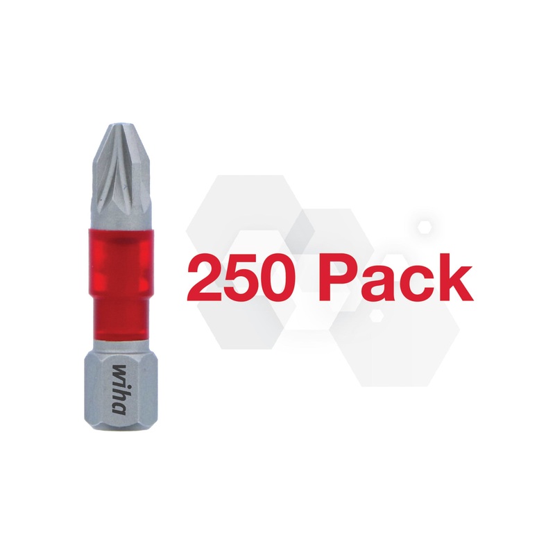 MaxxTor Impact Bit Pozidriv #1 - 29mm - 250 Pack