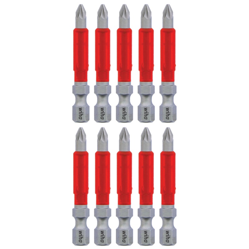 MaxxTor Impact Bit Pozidriv #1 x 49mm - 10 Pack