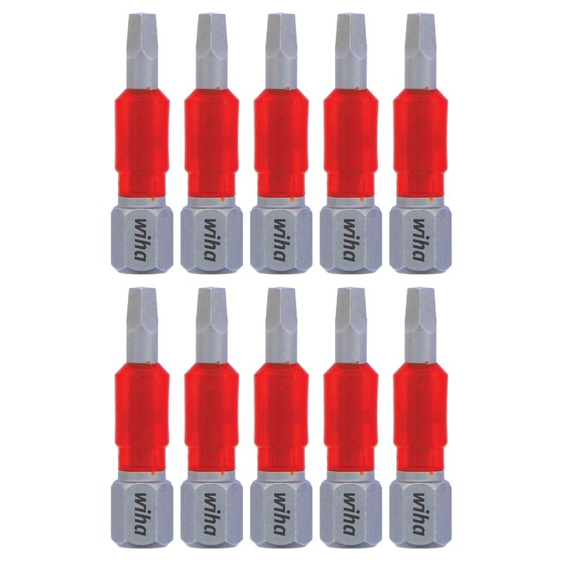 MaxxTor Impact Bit Square #1 x 29mm - 10 Pack