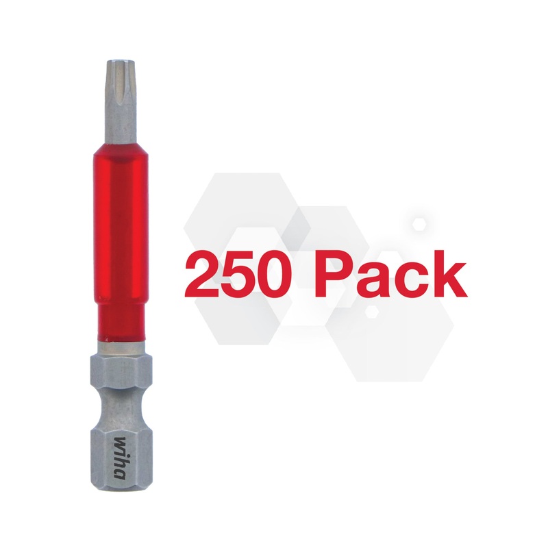MaxxTor Impact Bit Torx T15 - 49mm - 250 Pack