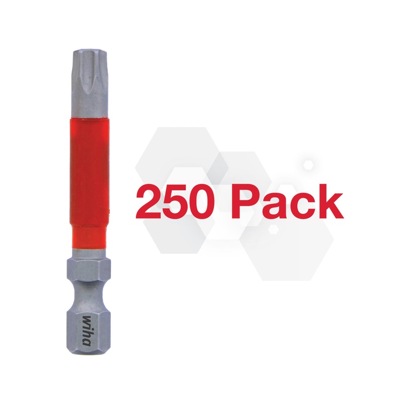 MaxxTor Impact Bit Torx T30 - 49mm - 250 Pack