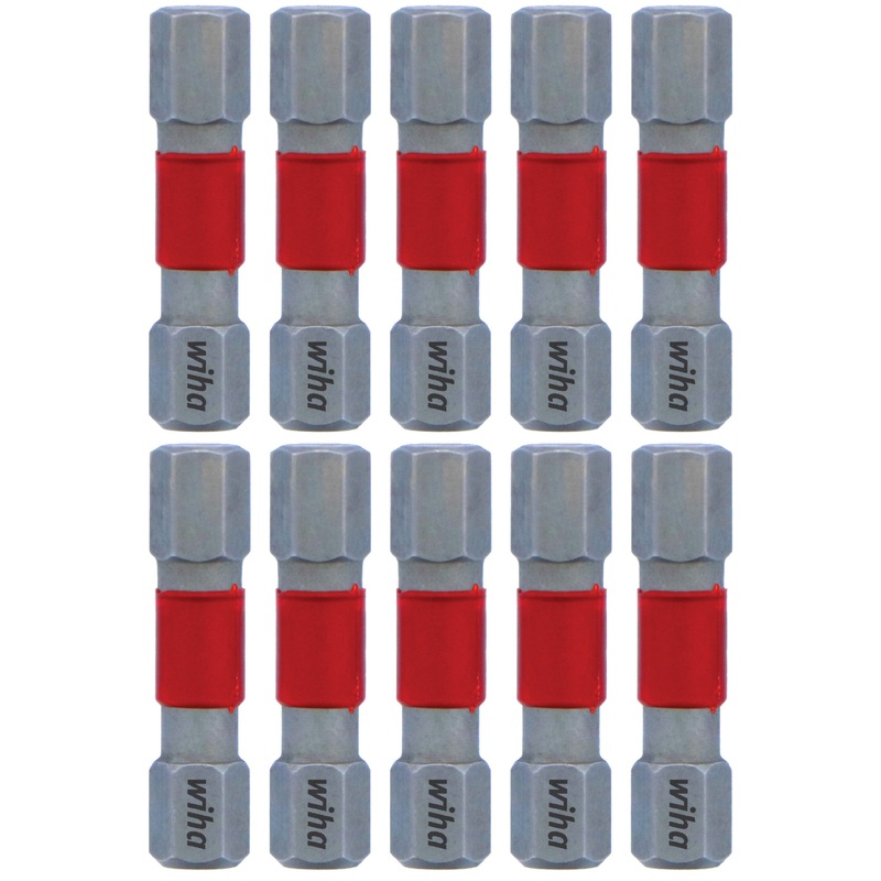 MaxxTor Impact Insert Bit Hex 1/4" x 29mm - 10 Pack