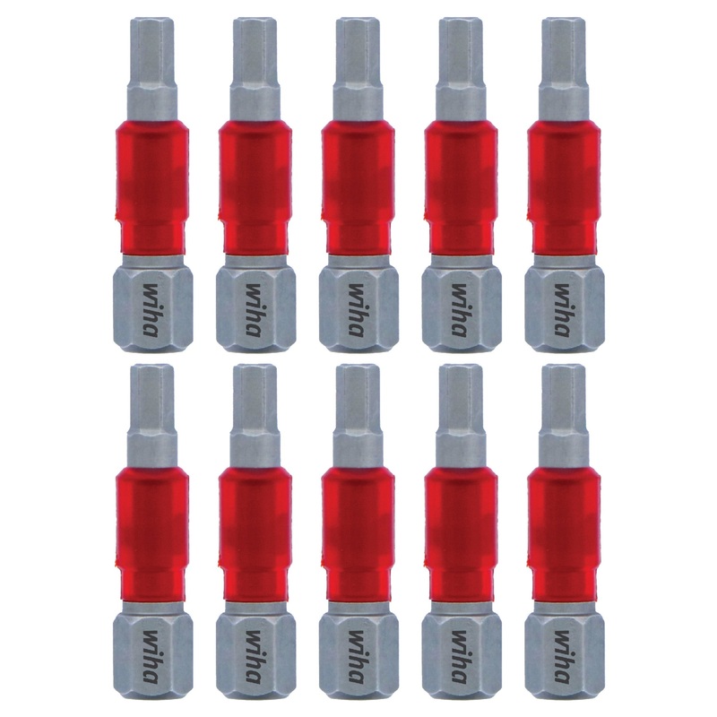 MaxxTor Impact Insert Bit Hex 9/64" x 29mm - 10 Pack