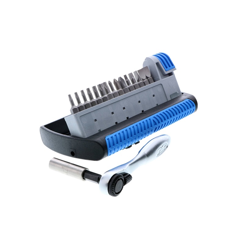 17 Piece XLSelector Bit with Mini Ratchet Set