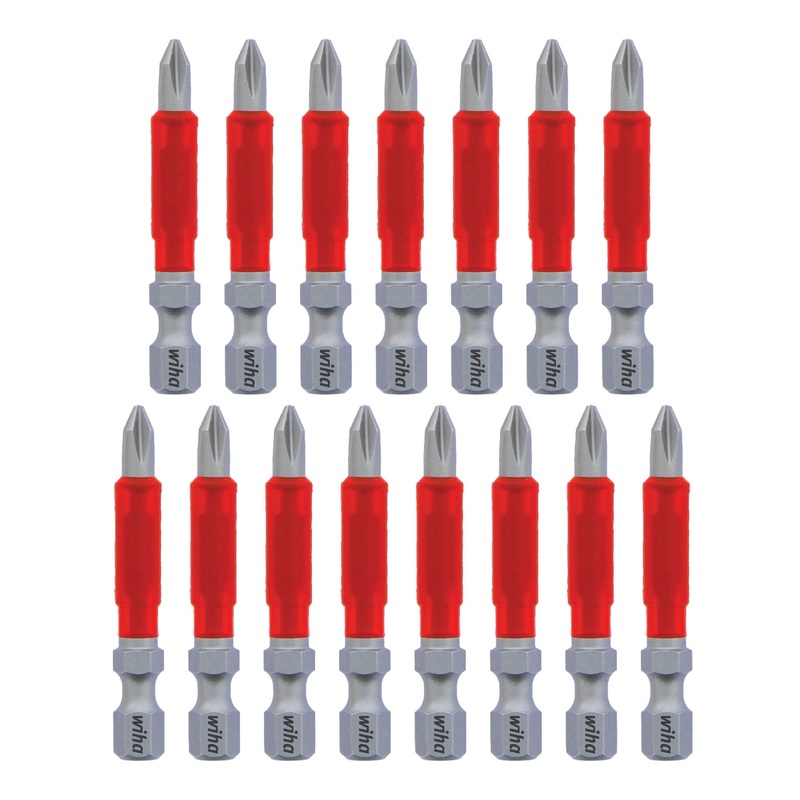 MaxxTor Impact Bit Phillips #1 - 49mm - 15 Pack
