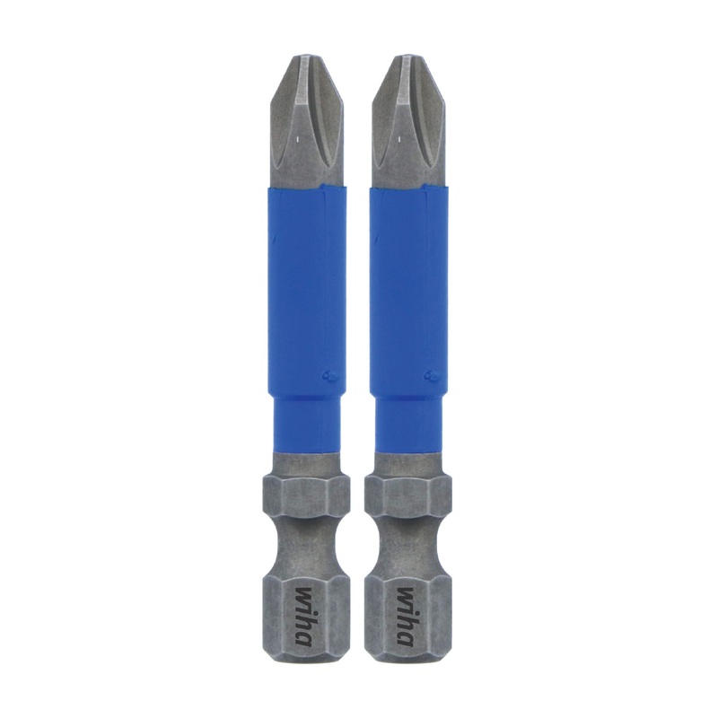TerminatorBlue Impact Bit Phillips #2 - 2 Inch - 2 Pack