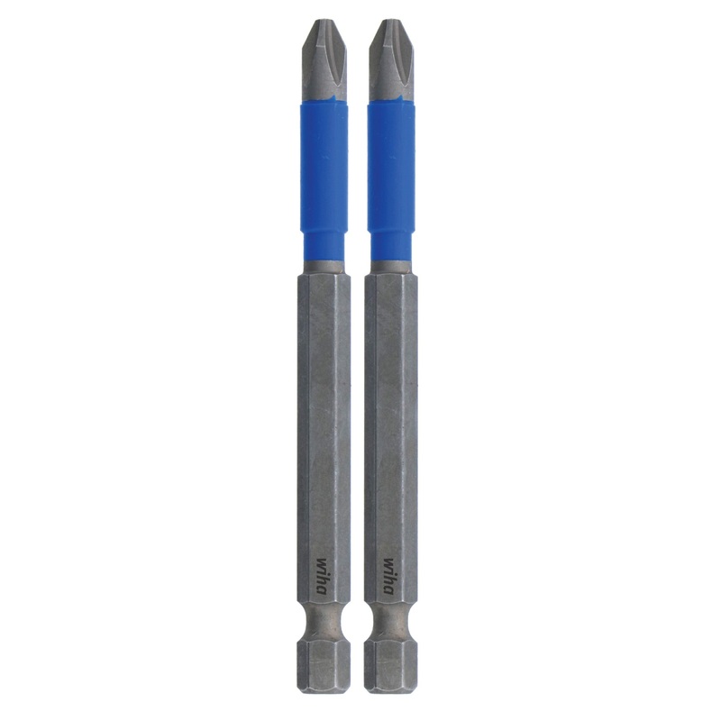 TerminatorBlue Impact Bit Phillips #2 - 3.5 Inch - 2 Pack