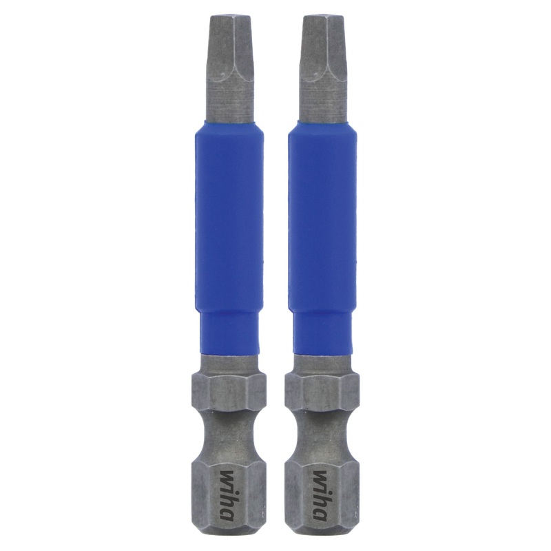 TerminatorBlue Impact Bit Square #2 - 2 Inch - 2 Pack