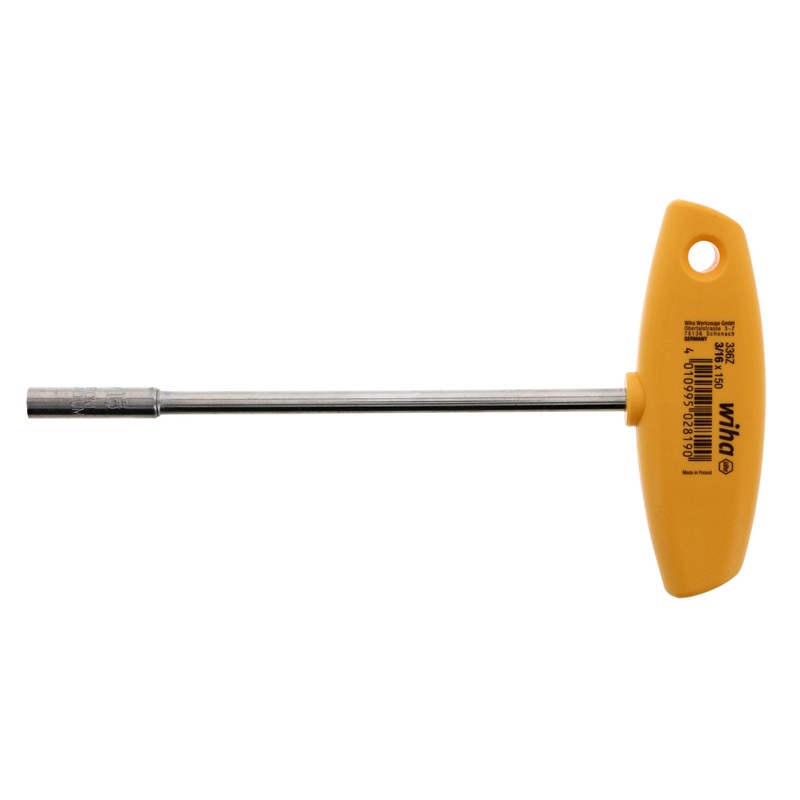 Classic Grip T-Handle Nut Driver 3/16"