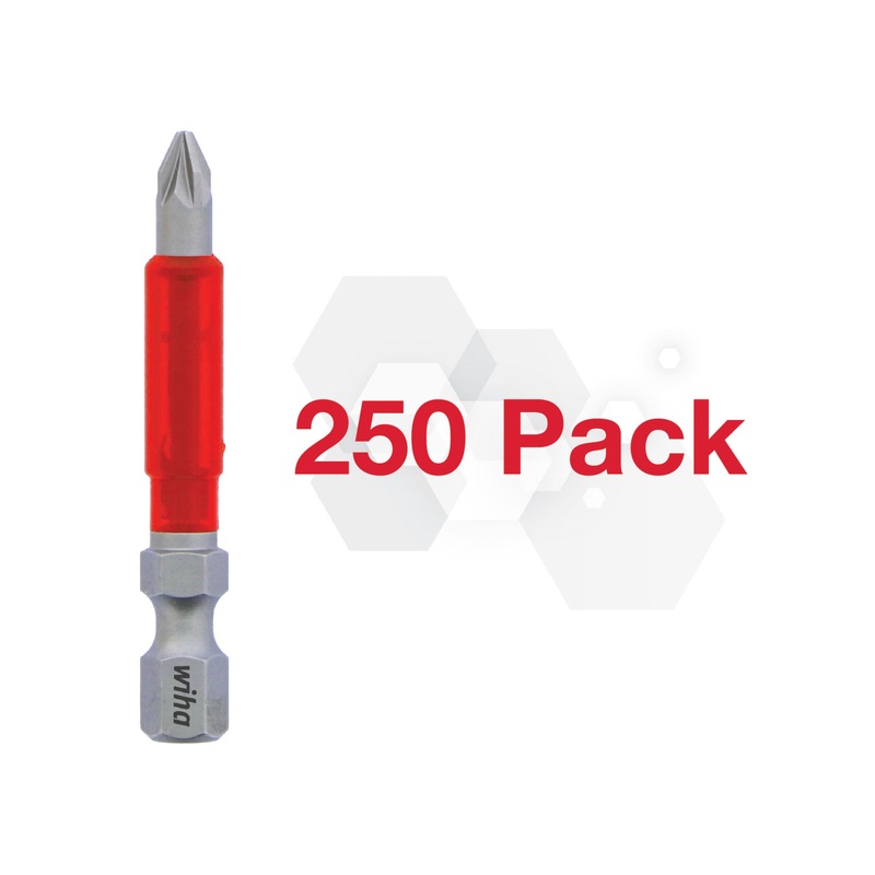 MaxxTor Impact Bit Pozidriv #1 - 49mm - 250 Pack