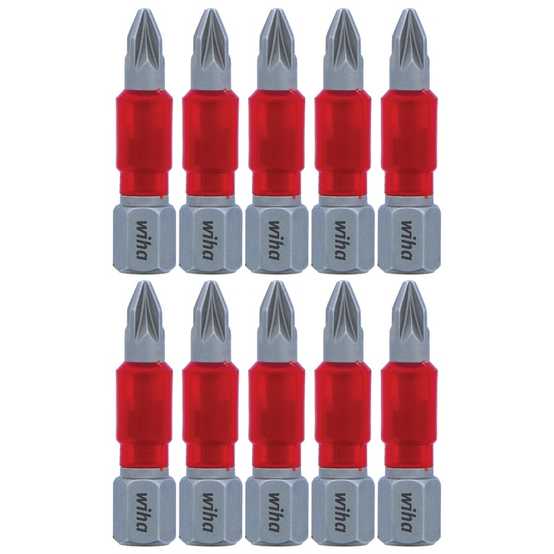 MaxxTor Impact Bit Pozidriv #1 x 29mm - 10 Pack