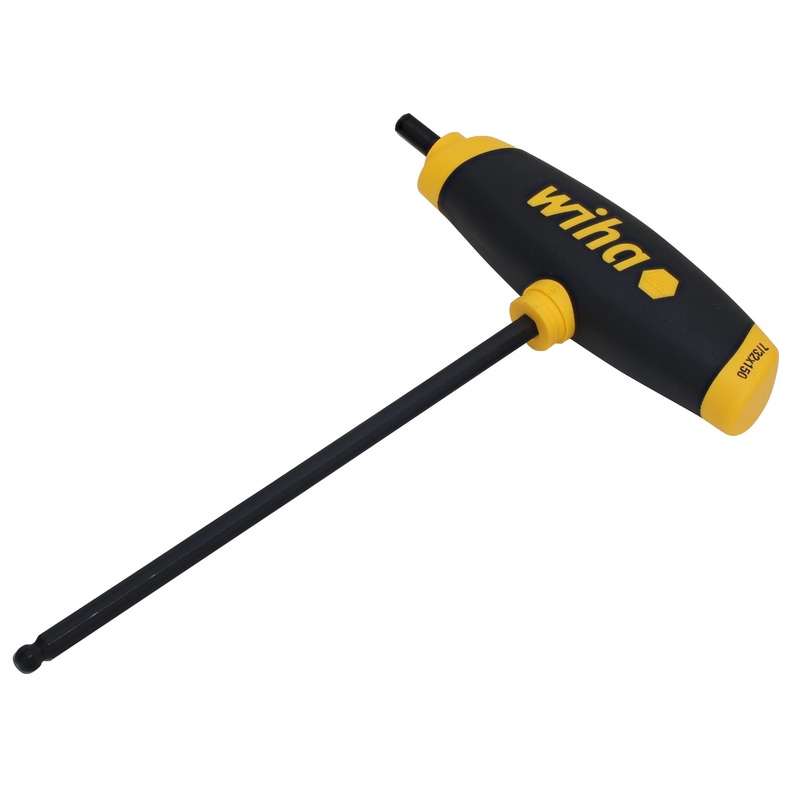 SoftGrip Ball End Hex T-handle 7/32"