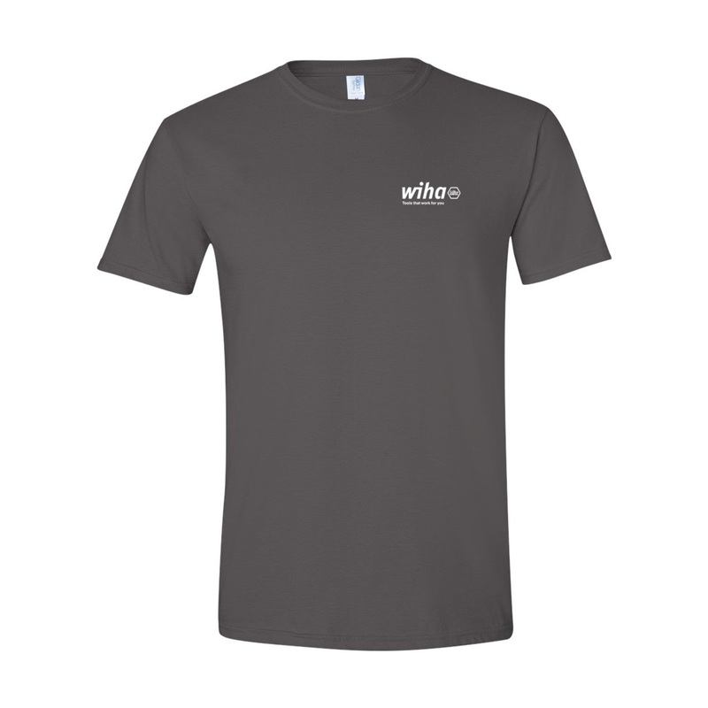 Wiha Men's T-Shirt Charcoal Grey Large