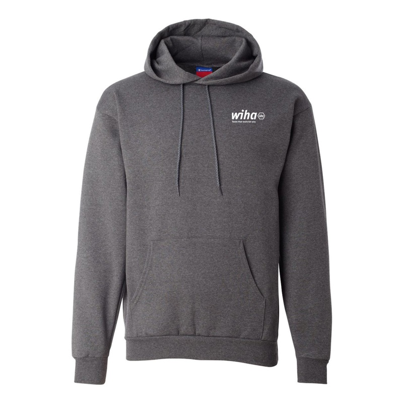 Wiha Unisex Hooded Sweatshirt Charcoal Grey XL