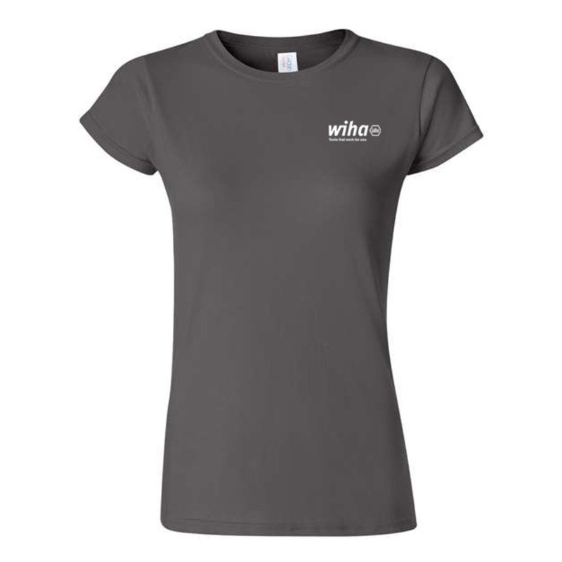 Wiha Women's T-shirt Charcoal Grey Large