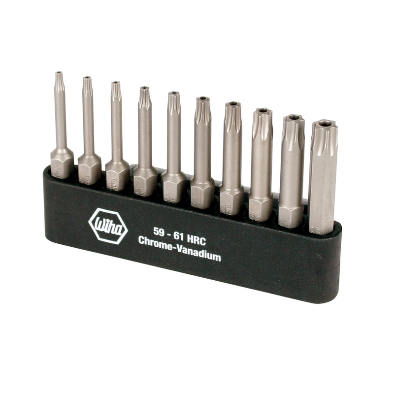 10 Piece Security Torx Power Bit Belt Pack Set