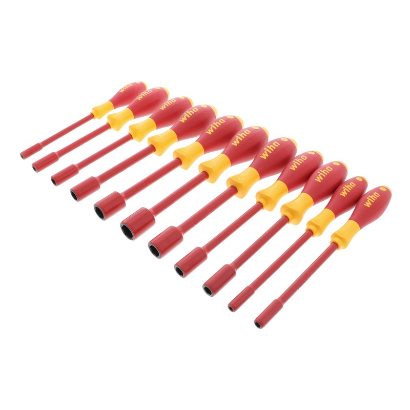 11 Piece Insulated SoftFinish Nut Driver Set - Inch