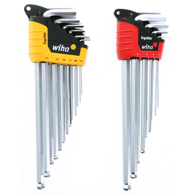 22 Piece MagicRing Ball End Hex L-Key Set - Inch, Metric