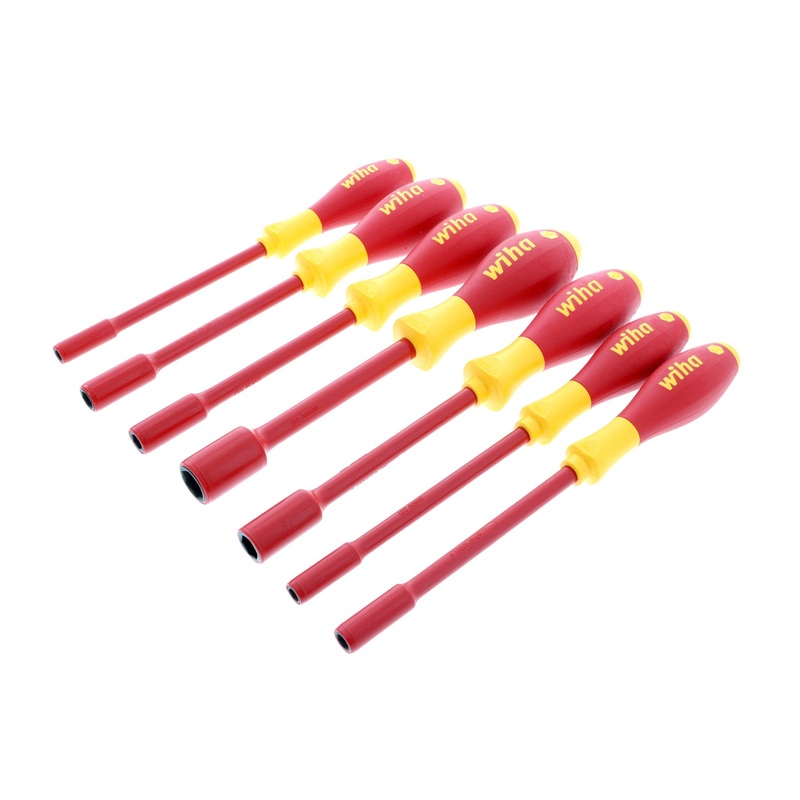 7 Piece Insulated SoftFinish Nut Driver Set - Metric