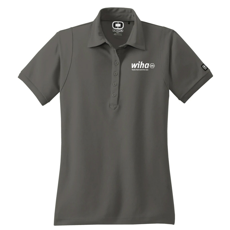 Wiha Women's Ogio Polo Grey Large