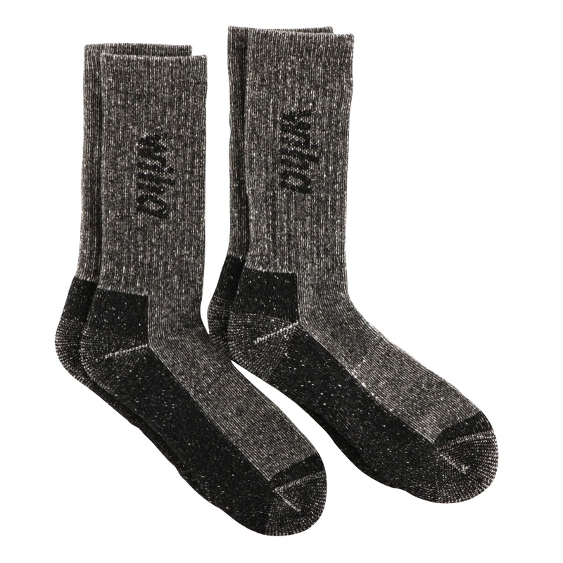 Wiha Wool Socks Grey One Size (2 Pack)