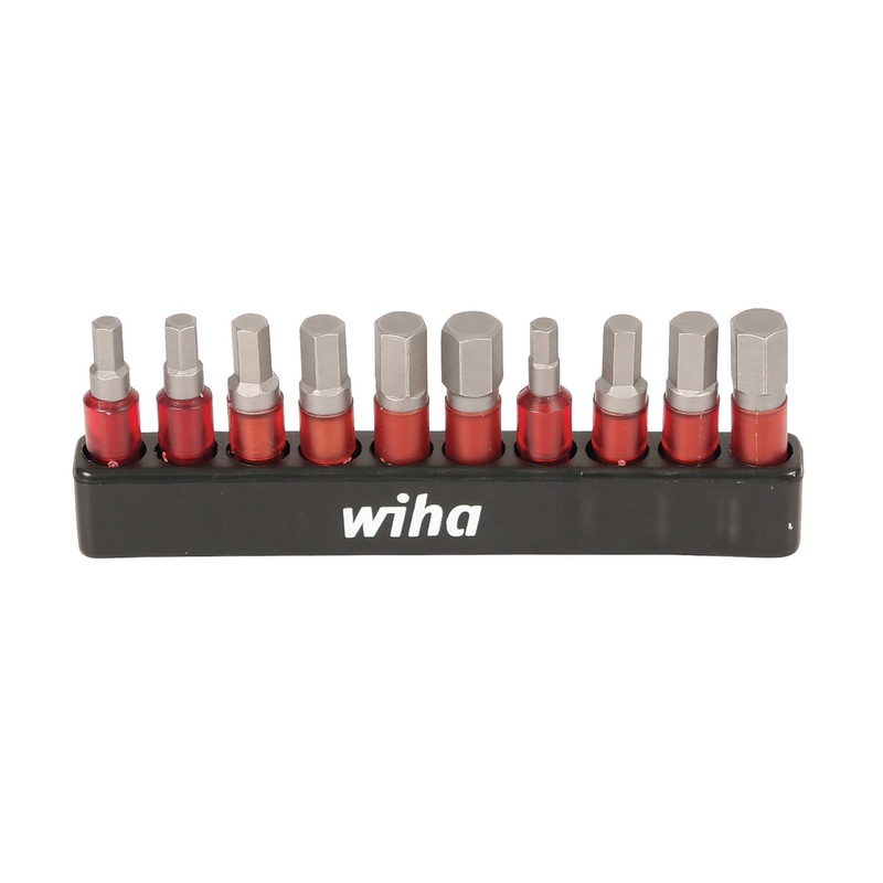 10 Piece MaxxTor Impact Insert Hex Bit Set