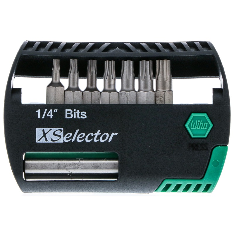 8 Piece Security Pentalobe XSelector and Bit Holder Set