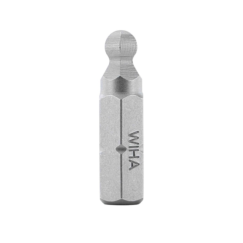 Ball End Hex Bit 3/16 - 25mm - 10 Pack