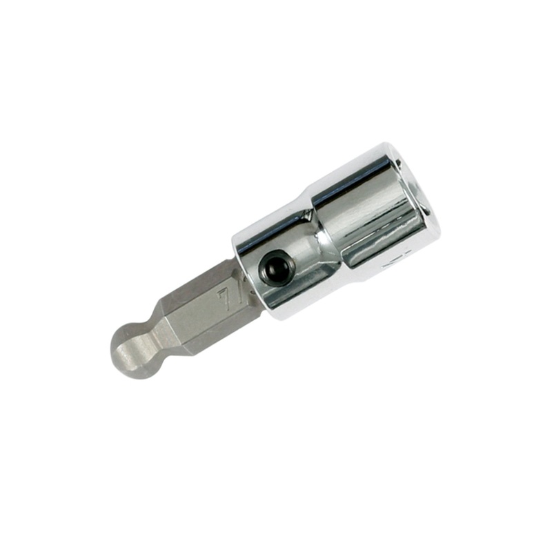 Ball End Hex Bit Socket 1/4" Drive 3/16"