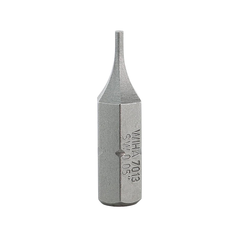 Hex Bit .050 - 25mm - 10 Pack
