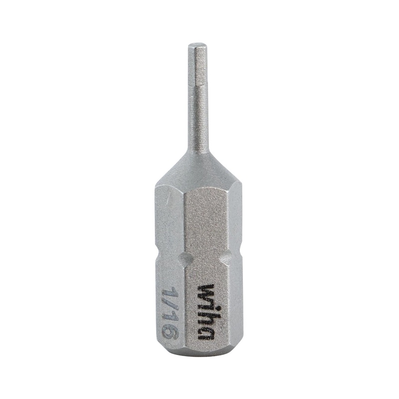 Hex Bit 1/16 - 25mm - 10 Pack