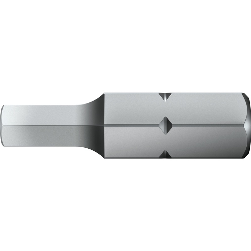 Hex Contractor Insert Bit 2.0mm x 25mm - 250 Pack