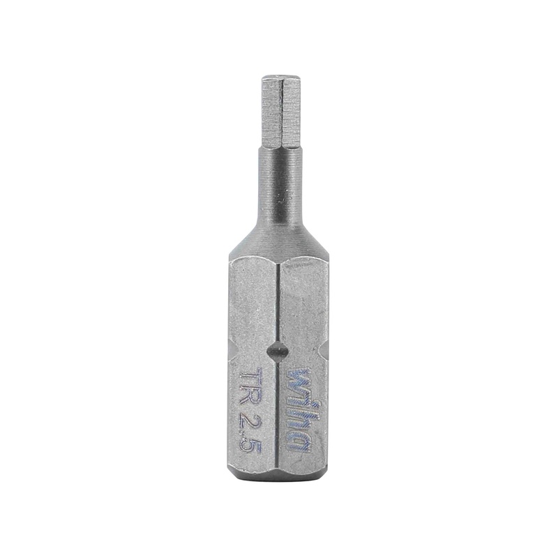 Security Hex Bit 2.5 - 25mm - 10 Pack