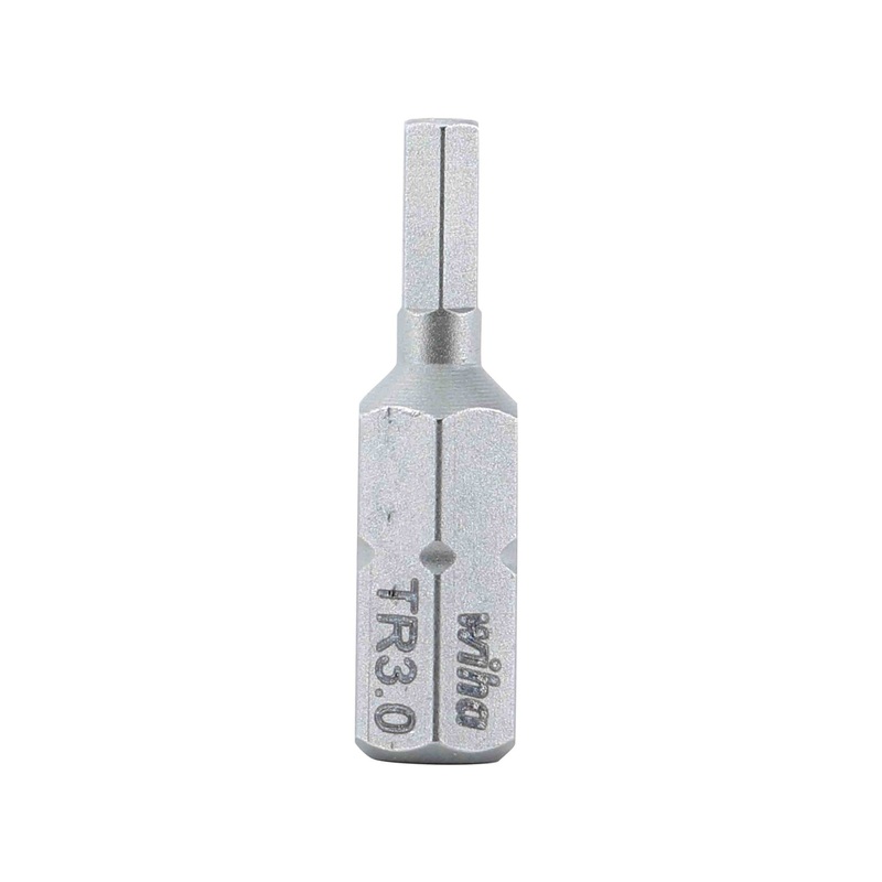 Security Hex Bit 3.0 - 25mm - 10 Pack