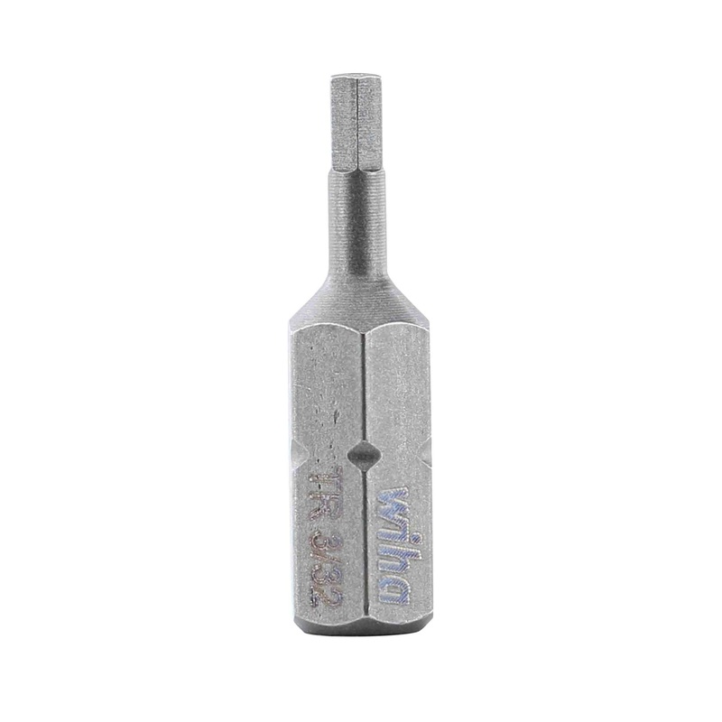 Security Hex Bit 3/32 - 25mm - 10 Pack