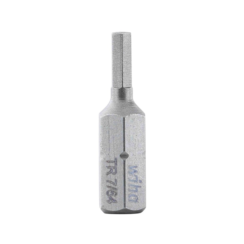 Security Hex Bit 7/64 - 25mm - 10 Pack