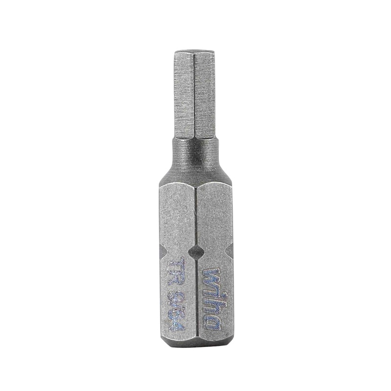 Security Hex Bit 9/64 - 25mm - 10 Pack