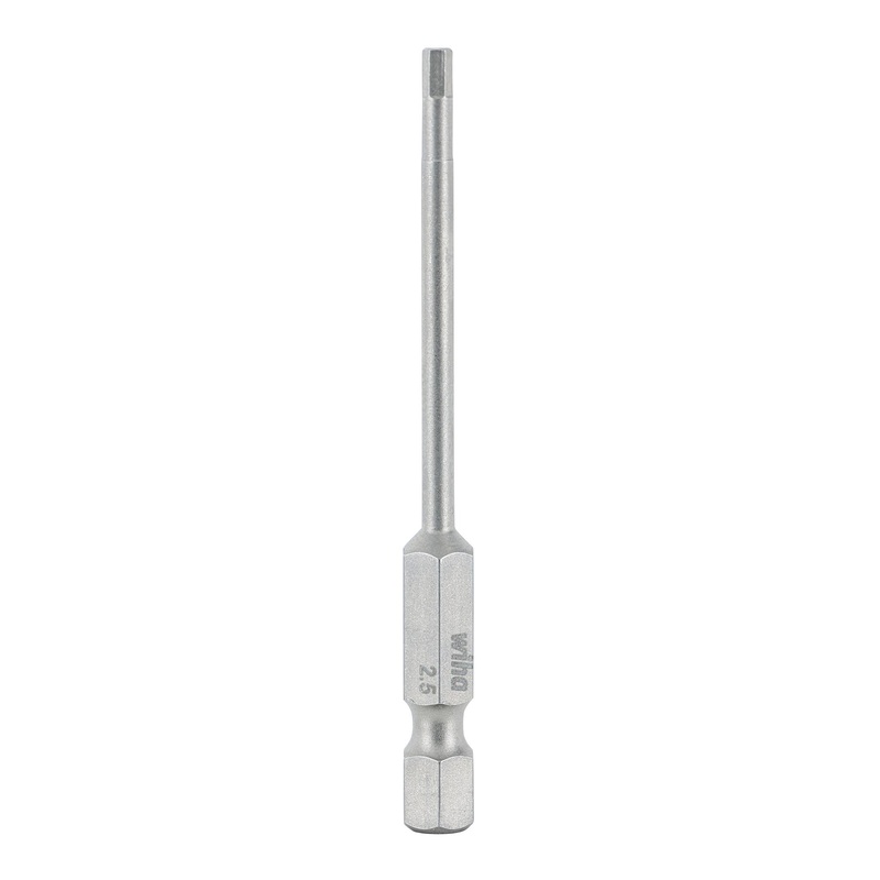 Hex Bit 2.5 - 70mm - 10 Pack