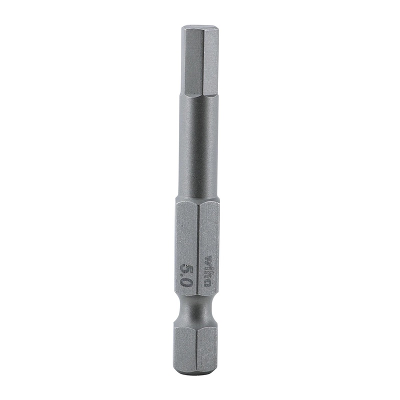 Hex Bit 5.0 - 50mm -  10 Pack