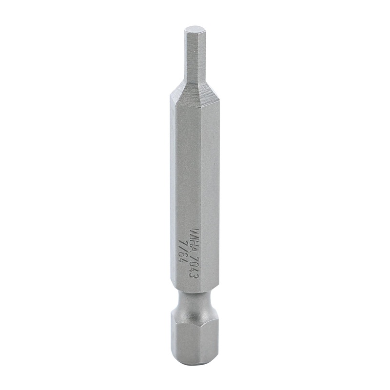 Hex Bit 7/64 - 50mm -  10 Pack