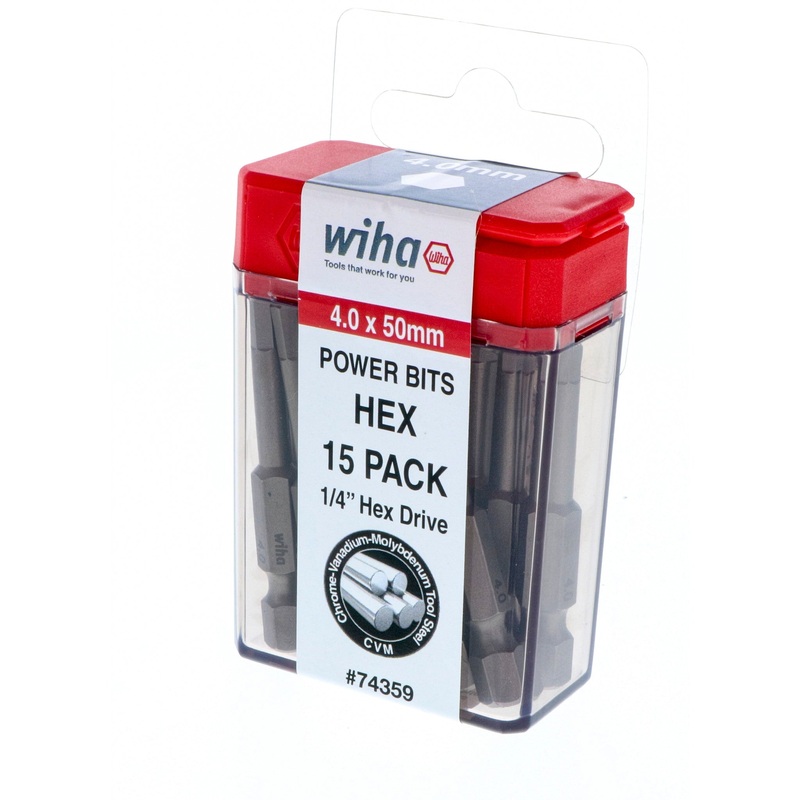 Hex Power Bit 4.0 x 50mm