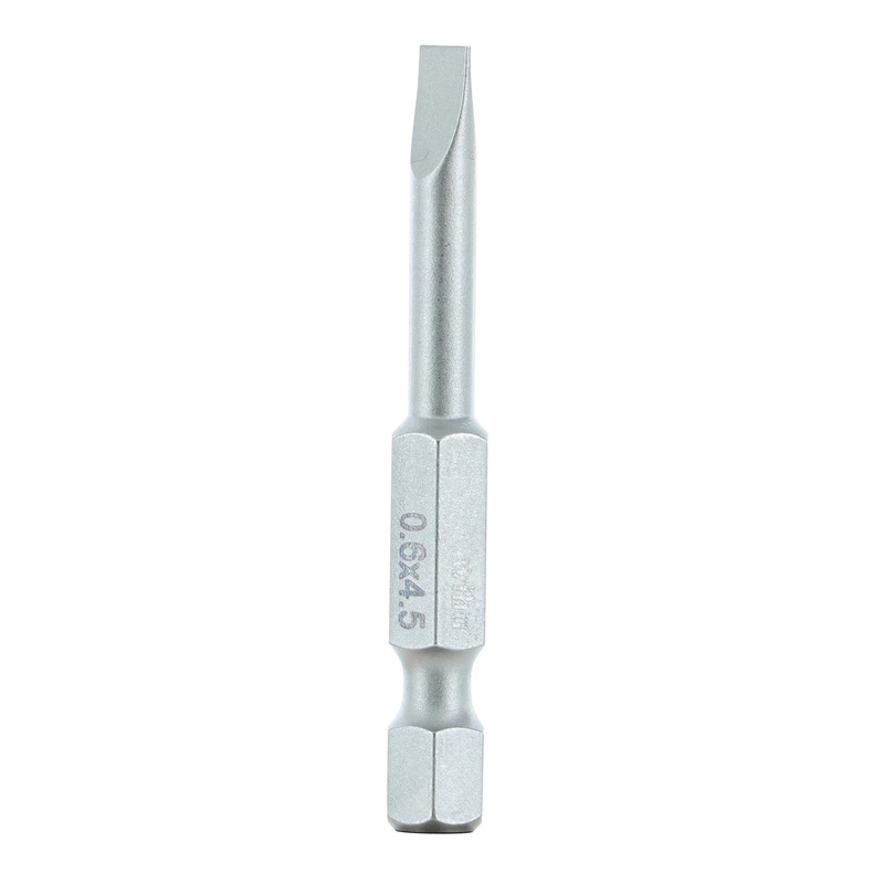 Slotted Bit 4.5 - 50mm -  10 Pack