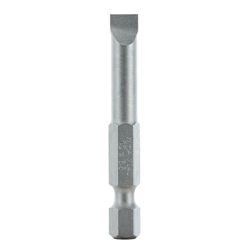 Slotted Bit 6.5 - 50mm -  10 Pack